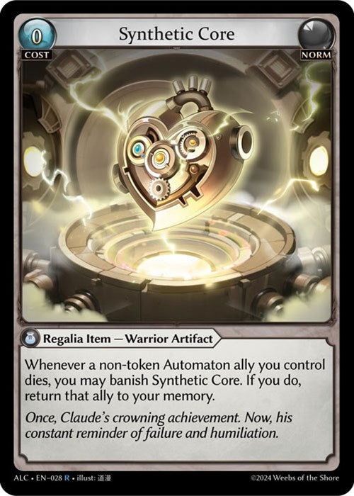 Image for Synthetic Core (028) (Alchemical Revolution) - Grand Archive TCG