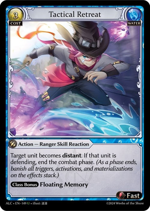 Image for Tactical Retreat (149) (Alchemical Revolution) - Grand Archive TCG