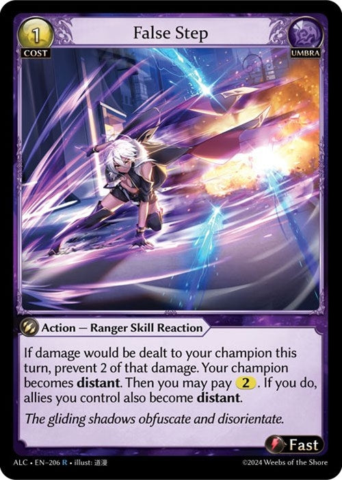 Image for False Step (206) (Alchemical Revolution) - Grand Archive TCG