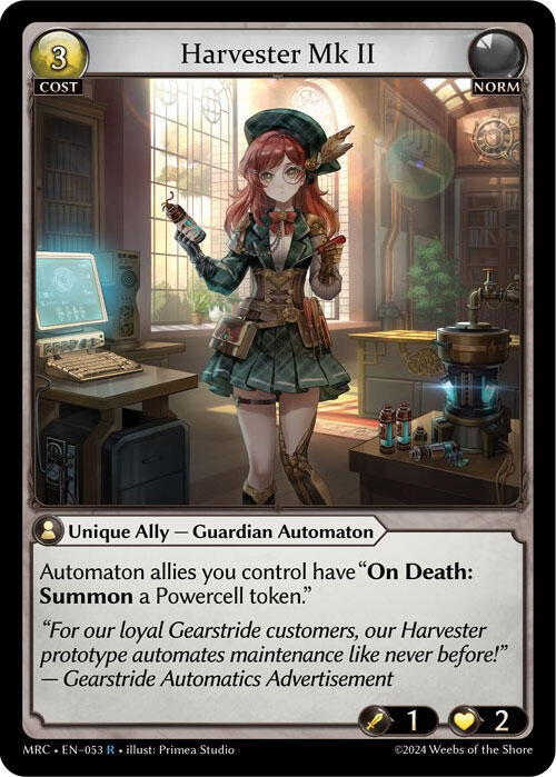 Image for Harvester Mk II (053) (Mercurial Heart) - Grand Archive TCG