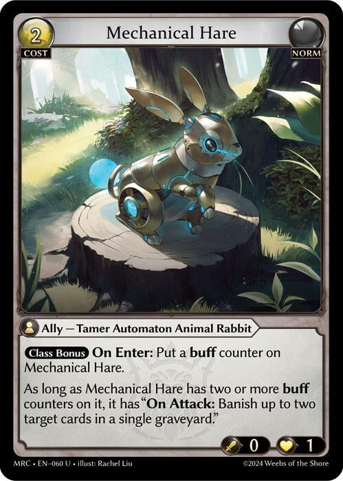 Image for Mechanical Hare (060) (Mercurial Heart) - Grand Archive TCG