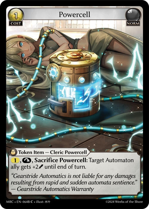 Image for Powercell (64B) (64B) (Mercurial Heart) - Grand Archive TCG