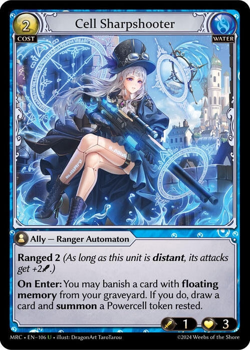 Image for Cell Sharpshooter (106) (Mercurial Heart) - Grand Archive TCG