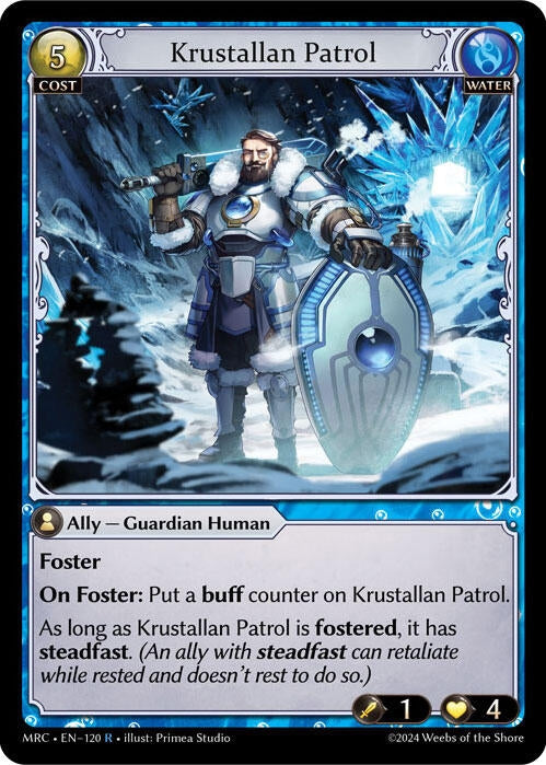 Image for Krustallan Patrol (120) (Mercurial Heart) - Grand Archive TCG