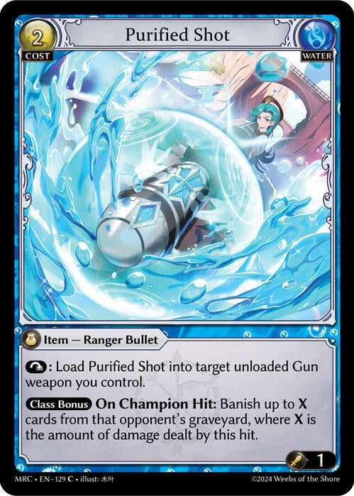 Image for Purified Shot (129) (Mercurial Heart) - Grand Archive TCG