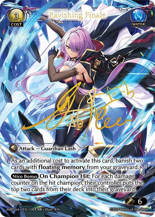 Image for Ravishing Finale (CSR) (130) (Mercurial Heart) - Grand Archive TCG