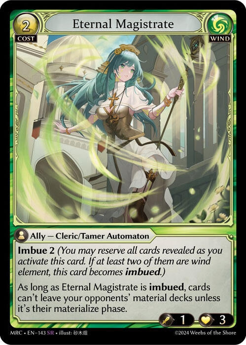Image for Eternal Magistrate (143) (Mercurial Heart) - Grand Archive TCG
