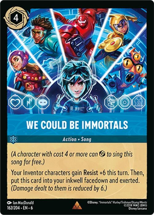 Image for We Could Be Immortals (162/204) (Azurite Sea) - Disney Lorcana