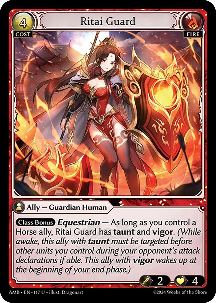 Image for Ritai Guard (117) (Mortal Ambition) - Grand Archive TCG