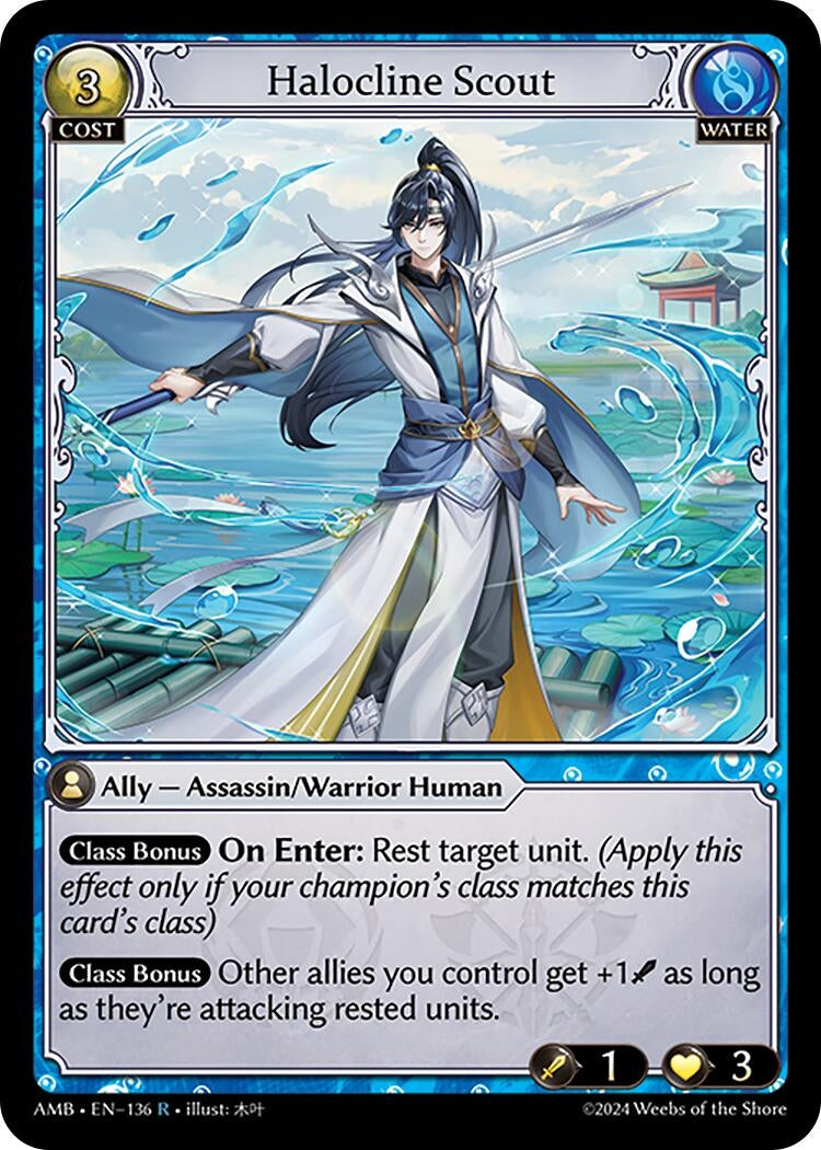 Image for Halocline Scout (136) (Mortal Ambition) - Grand Archive TCG