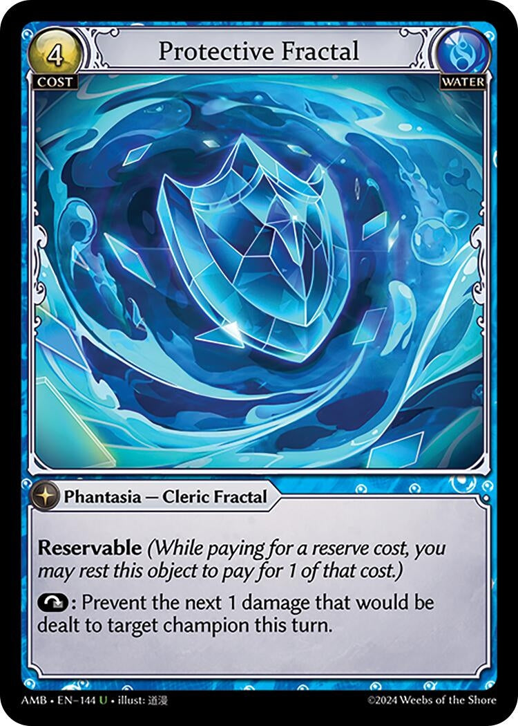 Image for Protective Fractal (144) (Mortal Ambition) - Grand Archive TCG