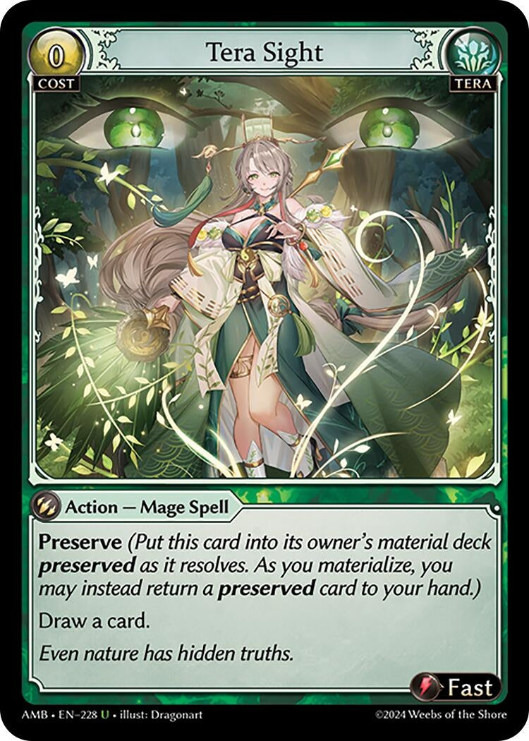 Image for Tera Sight (228) (Mortal Ambition) - Grand Archive TCG
