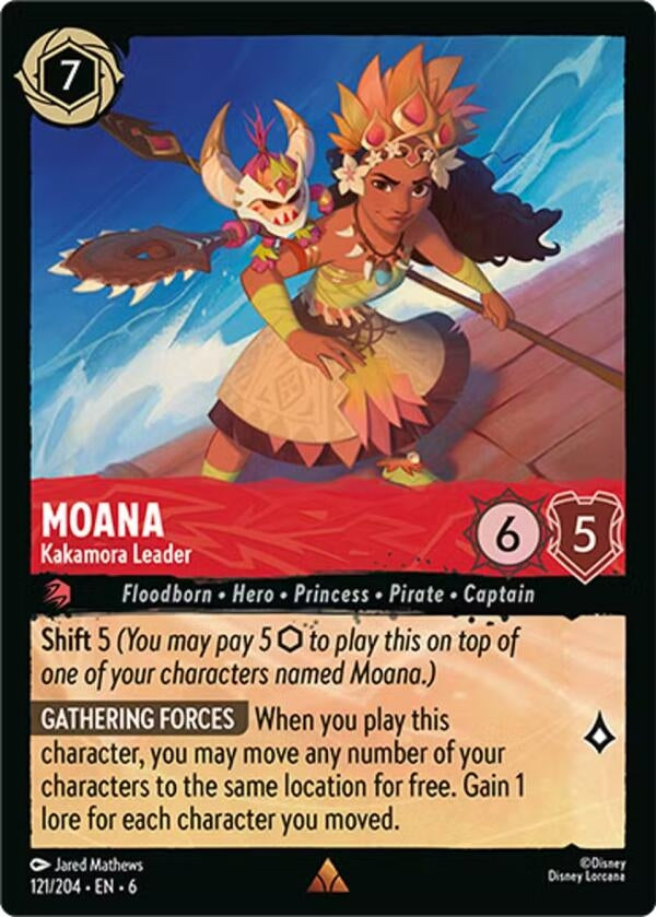 Image for Moana - Kakamora Leader (121/204) (Azurite Sea) - Disney Lorcana