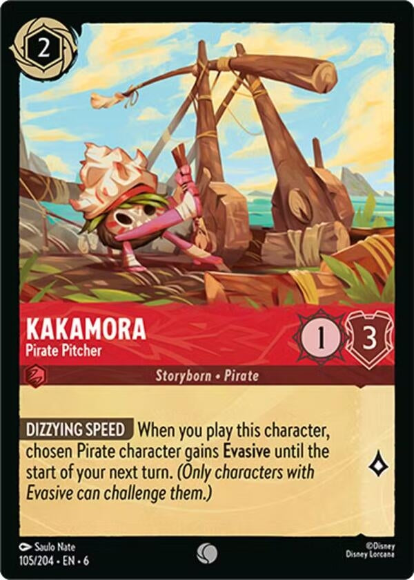Image for Kakamora - Pirate Pitcher (105/204) (Azurite Sea) - Disney Lorcana