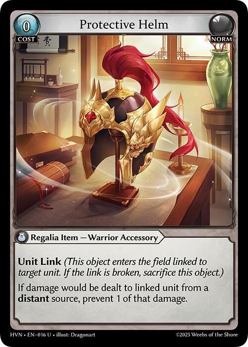 Image for Protective Helm (016) (Abyssal Heaven) - Grand Archive TCG