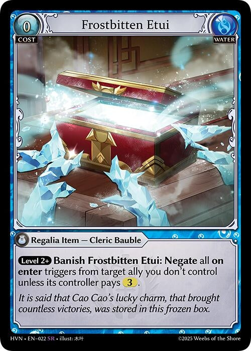 Image for Frostbitten Etui (022) (Abyssal Heaven) - Grand Archive TCG