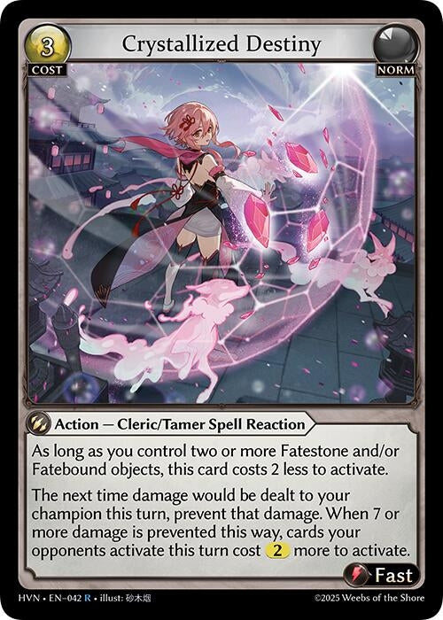 Image for Crystallized Destiny (042) (Abyssal Heaven) - Grand Archive TCG