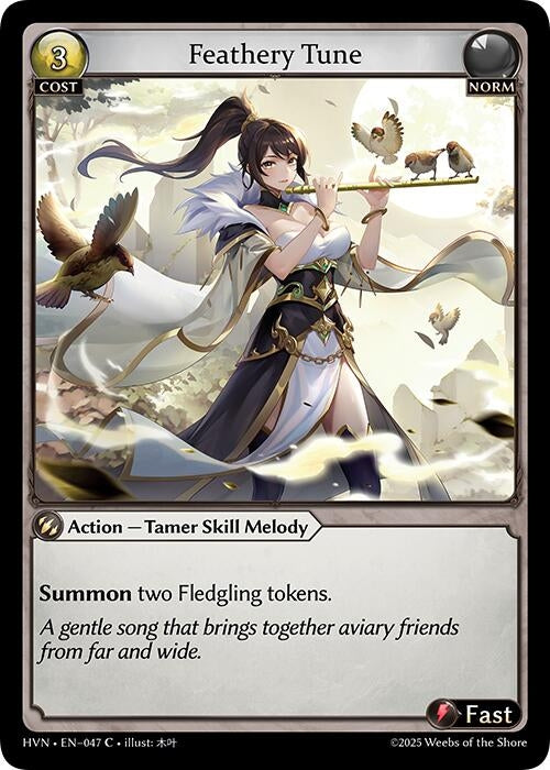 Image for Feathery Tune (047) (Abyssal Heaven) - Grand Archive TCG