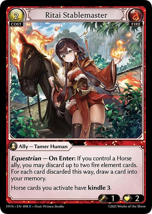 Image for Ritai Stablemaster (098) (Abyssal Heaven) - Grand Archive TCG