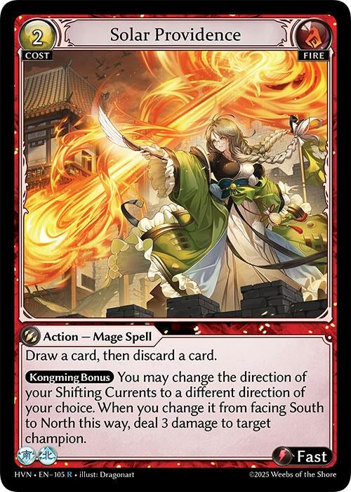 Image for Solar Providence (105) (Abyssal Heaven) - Grand Archive TCG