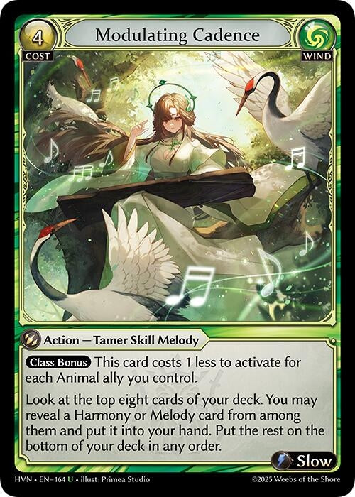 Image for Modulating Cadence (164) (Abyssal Heaven) - Grand Archive TCG