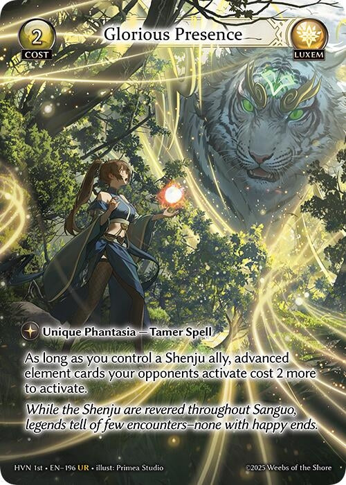 Image for Glorious Presence (196) (Abyssal Heaven) - Grand Archive TCG