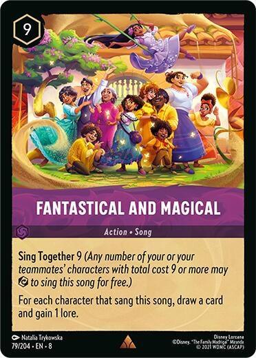 Image for Fantastical and Magical (79/204) (Reign of Jafar) - Disney Lorcana