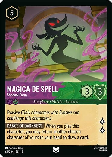Image for Magica De Spell - Shadow Form (66/204) (Reign of Jafar) - Disney Lorcana