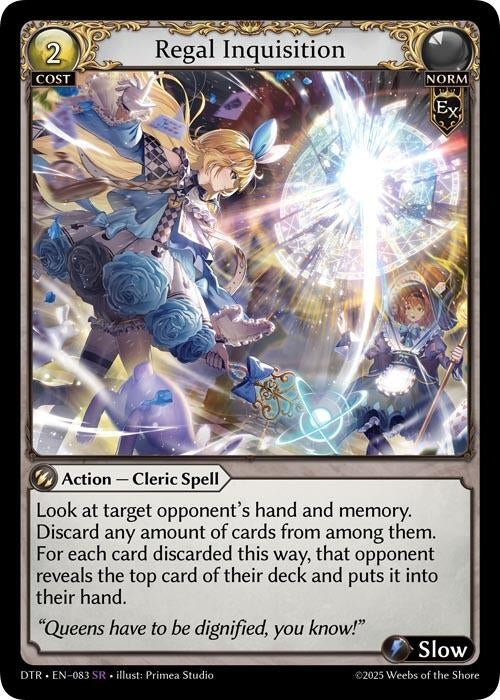 Image for Regal Inquisition (083) (Distorted Reflections) - Grand Archive TCG