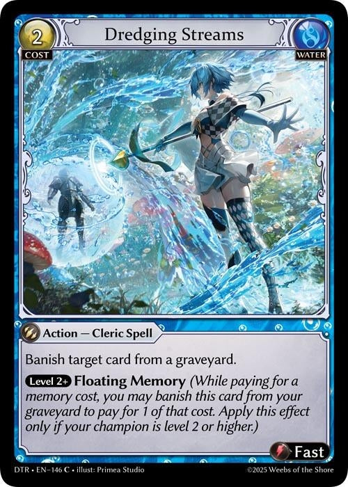 Image for Dredging Streams (146) (Distorted Reflections) - Grand Archive TCG