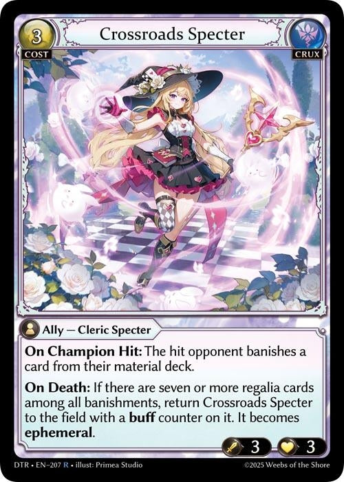 Image for Crossroads Specter (207) (Distorted Reflections) - Grand Archive TCG