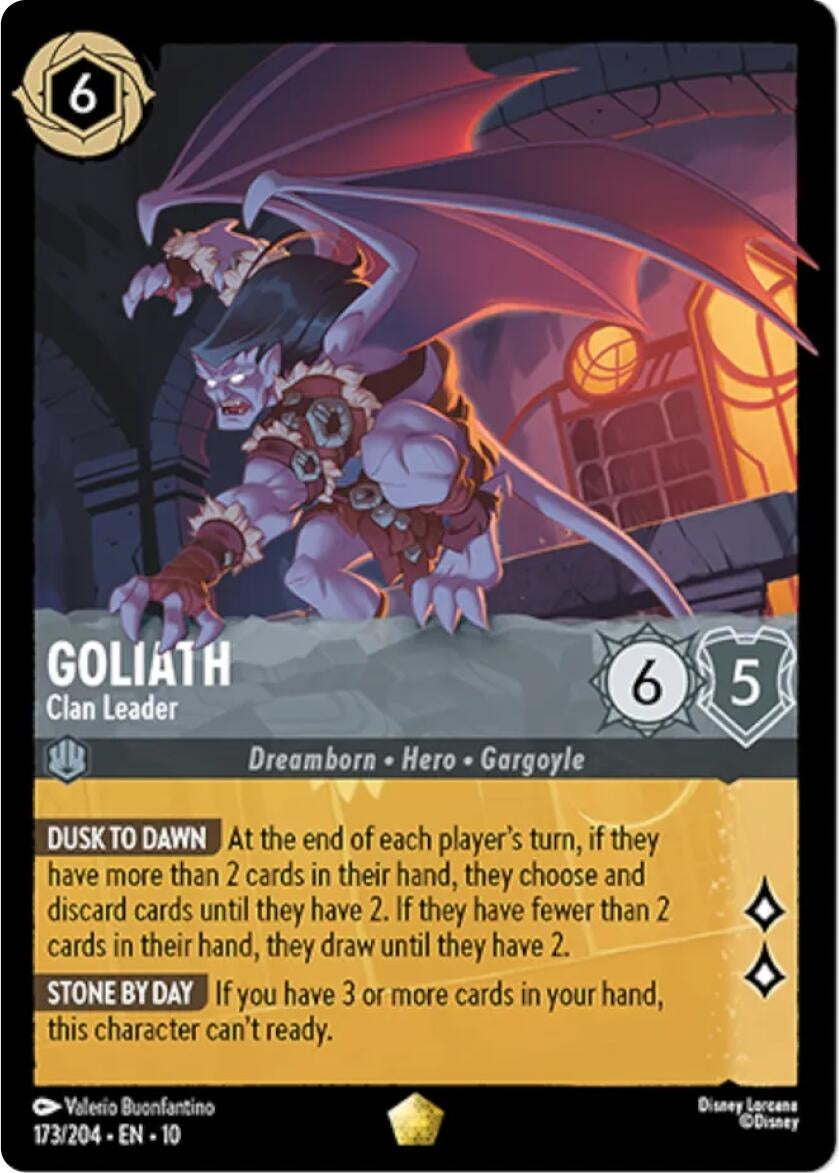 Image for Goliath - Clan Leader (173/204) (Whispers in the Well) - Disney Lorcana