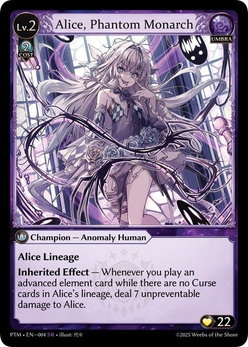 Image for Alice, Phantom Monarch (004) (Phantom Monarchs) - Grand Archive TCG