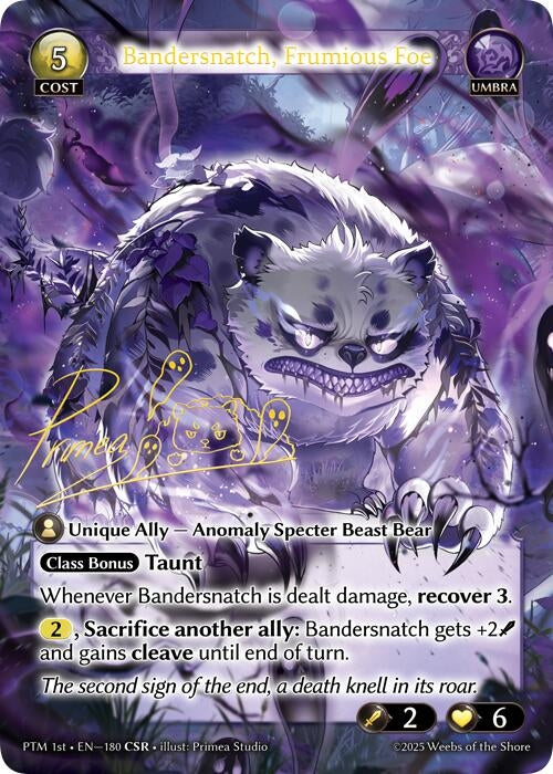 Image for Bandersnatch, Frumious Foe (CSR) (180) (Phantom Monarchs) - Grand Archive TCG