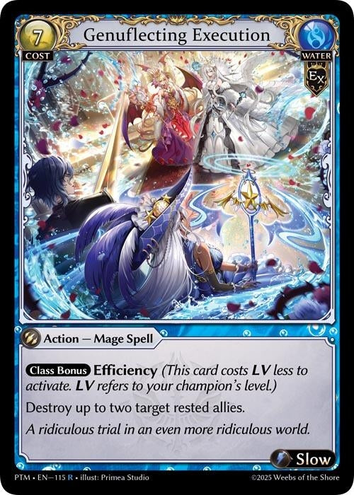 Image for Genuflecting Execution (115) (Phantom Monarchs) - Grand Archive TCG