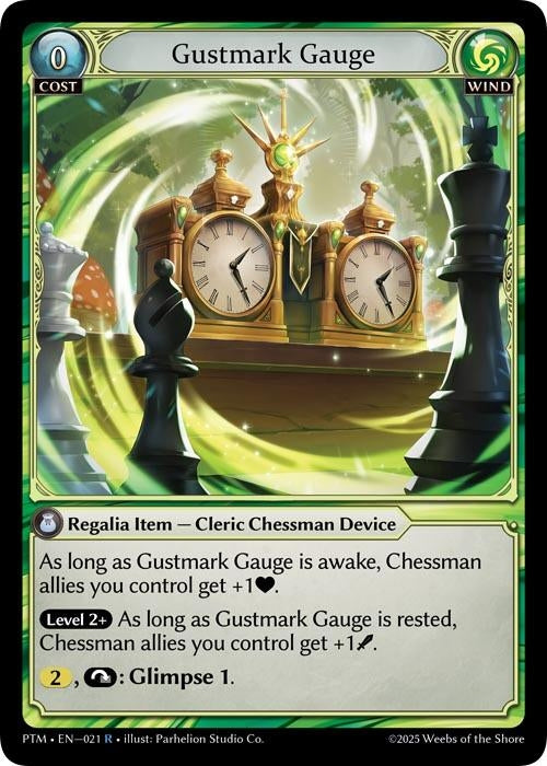 Image for Gustmark Gauge (021) (Phantom Monarchs) - Grand Archive TCG