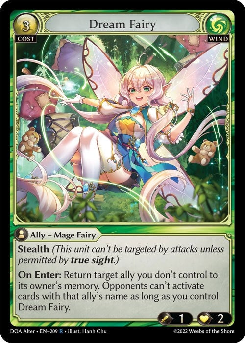 Image for Dream Fairy (209) (Dawn of Ashes Alter Edition) - Grand Archive TCG