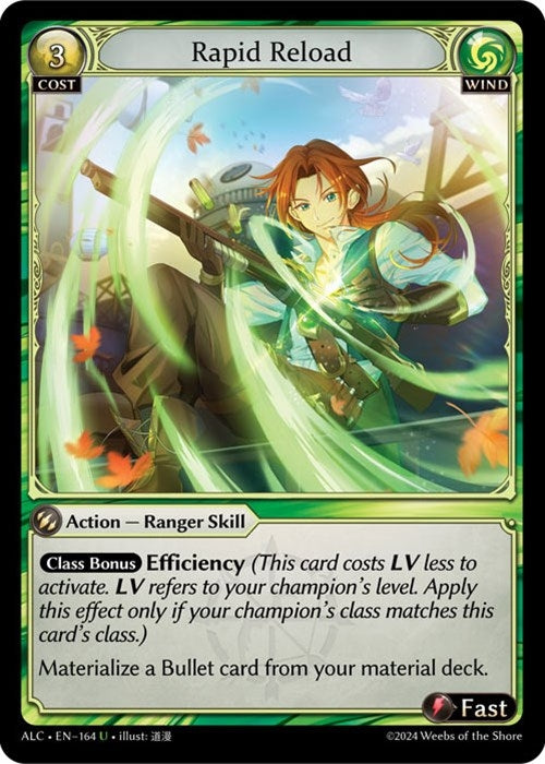 Image for Rapid Reload (164) (Alchemical Revolution) - Grand Archive TCG