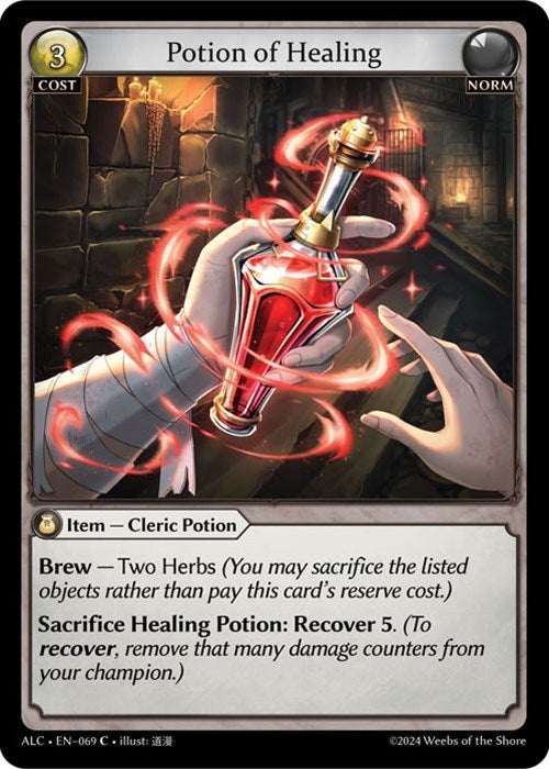Image for Potion of Healing (069) (Alchemical Revolution) - Grand Archive TCG