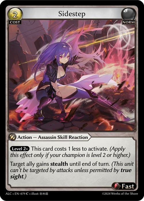 Image for Sidestep (079) (Alchemical Revolution) - Grand Archive TCG
