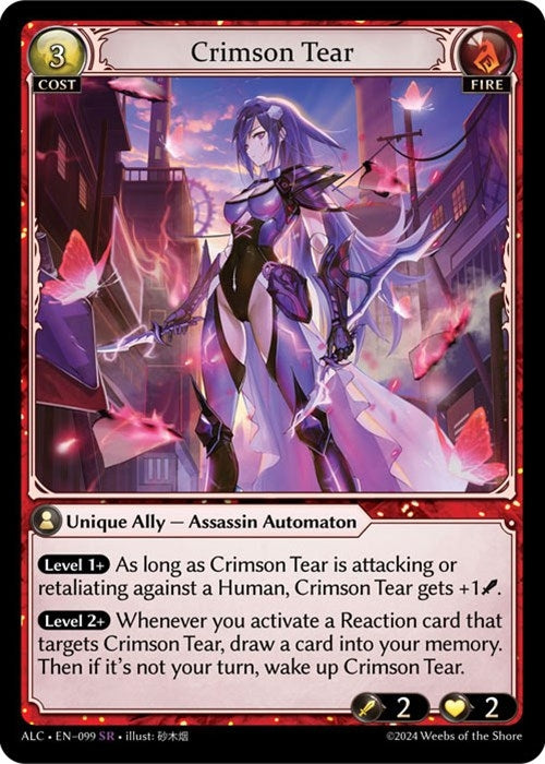 Image for Crimson Tear (099) (Alchemical Revolution) - Grand Archive TCG