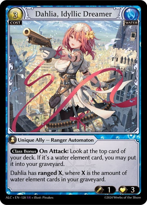 Image for Dahlia, Idyllic Dreamer (128) (Alchemical Revolution) - Grand Archive TCG
