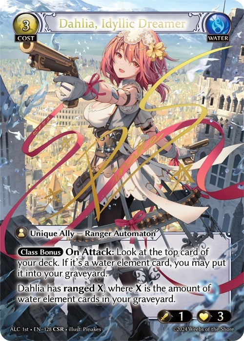 Image for Dahlia, Idyllic Dreamer (CSR) (ALC1E) (128) (Alchemical Revolution) - Grand Archive TCG