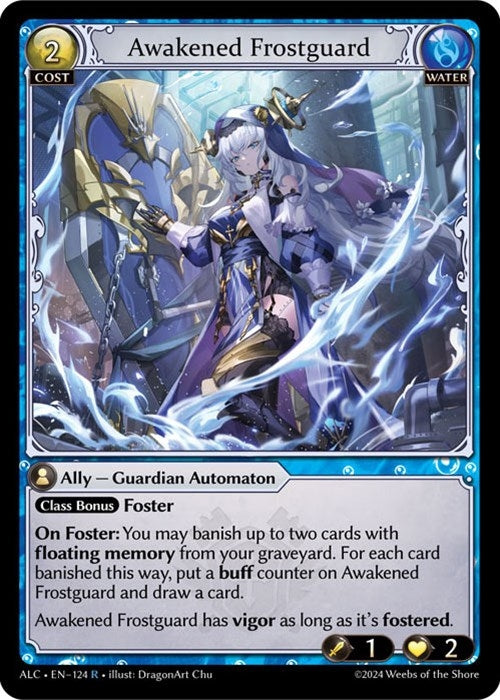 Image for Awakened Frostguard (124) (Alchemical Revolution) - Grand Archive TCG