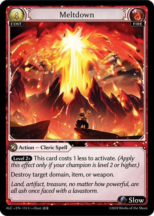 Image for Meltdown (115) (Alchemical Revolution) - Grand Archive TCG