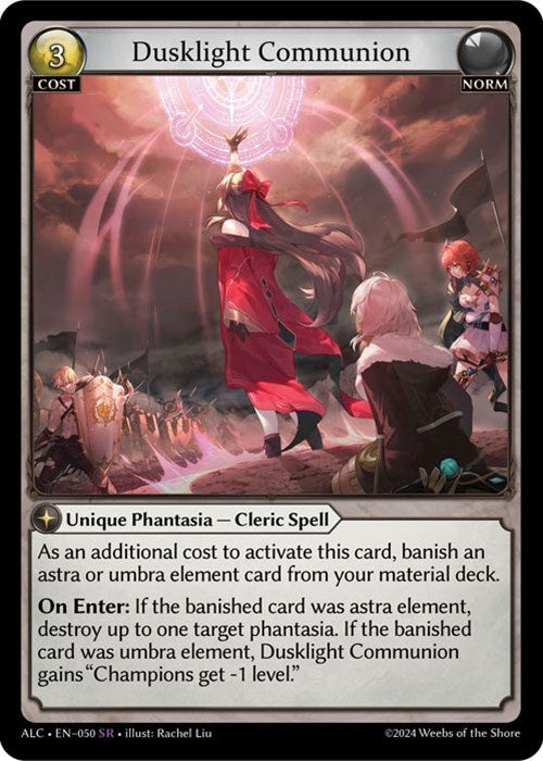 Image for Dusklight Communion (050) (Alchemical Revolution) - Grand Archive TCG