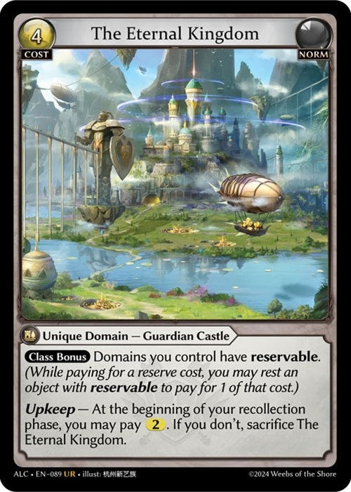 Image for The Eternal Kingdom (089) (Alchemical Revolution) - Grand Archive TCG