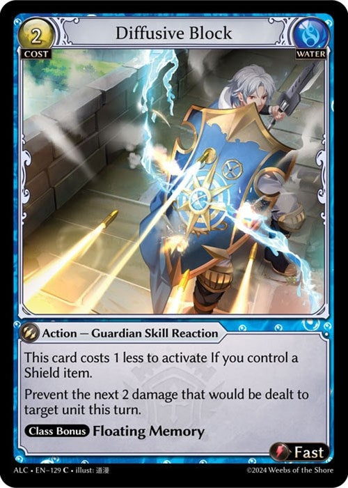 Image for Diffusive Block (129) (Alchemical Revolution) - Grand Archive TCG