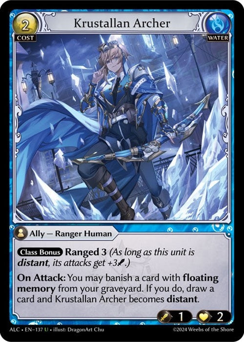 Image for Krustallan Archer (137) (Alchemical Revolution) - Grand Archive TCG