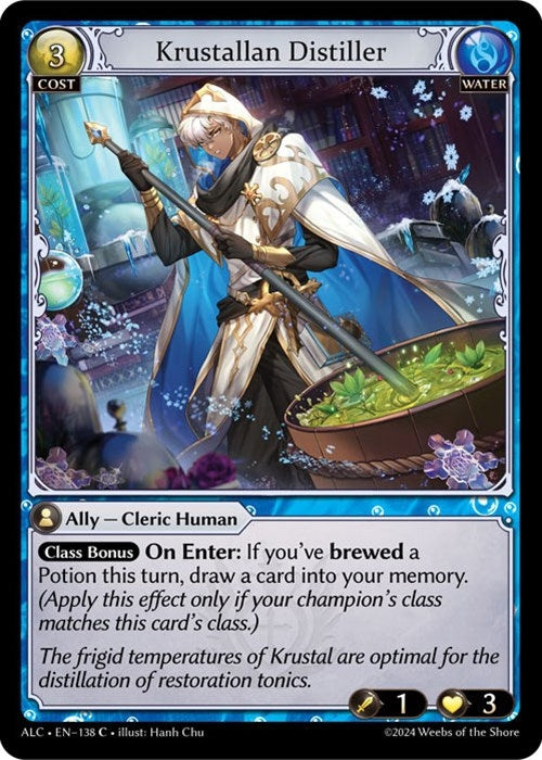 Image for Krustallan Distiller (138) (Alchemical Revolution) - Grand Archive TCG